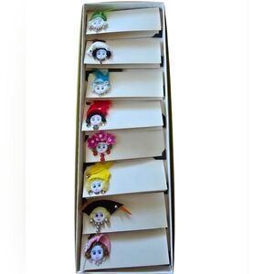 Vintage Paper Place Cards Set Of 8